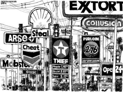 First was Big Oil, then Big Banks! Now what ...  |  Cartoonist - Michael Ramirez; source: caglecartoons.com  |  Click for image.