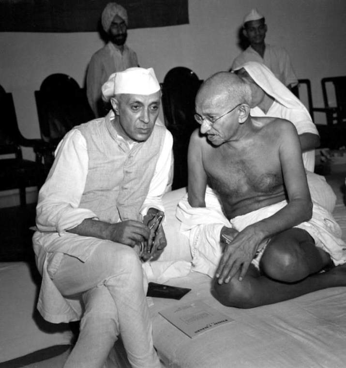 Nehru & Gandhiji
