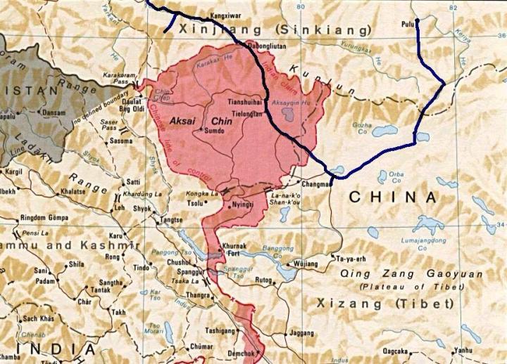 See how Daulat Beg Oldie can be used to cut off China from Pakistan and Gwadar.